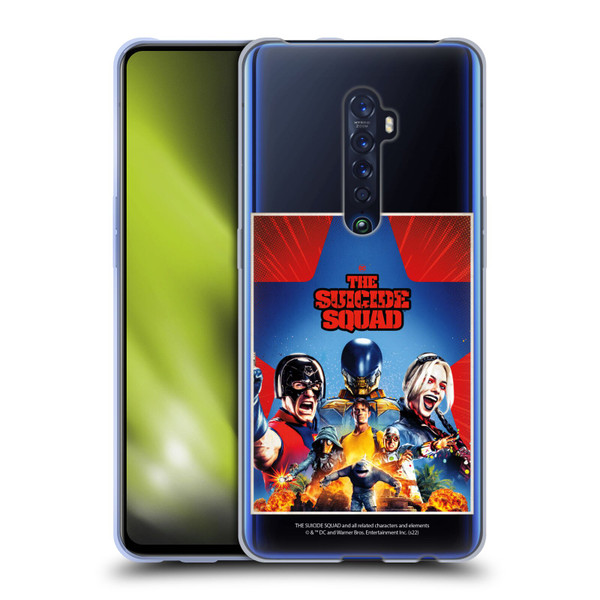 The Suicide Squad 2021 Character Poster Group Soft Gel Case for OPPO Reno 2