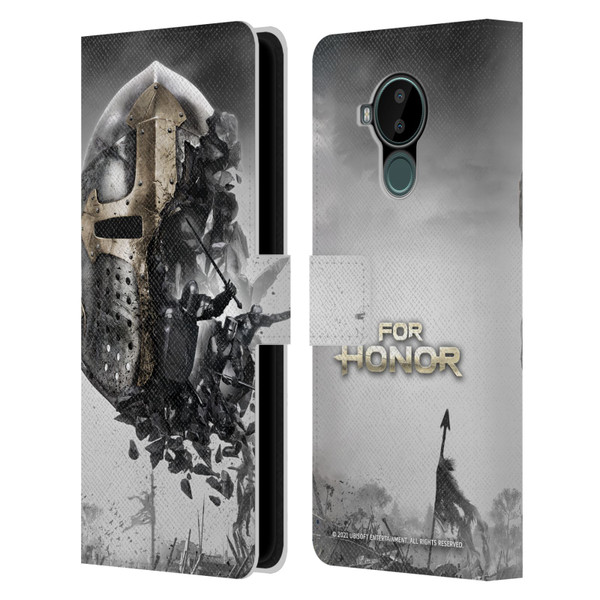 For Honor Key Art Knight Leather Book Wallet Case Cover For Nokia C30