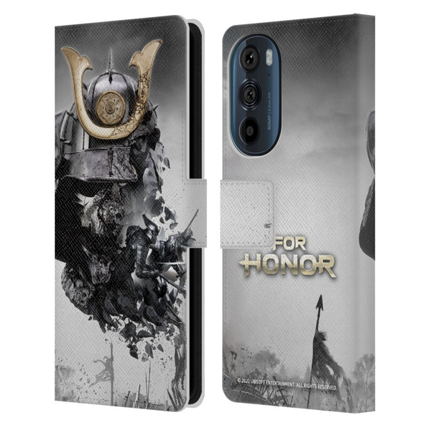 For Honor Key Art Samurai Leather Book Wallet Case Cover For Motorola Edge 30
