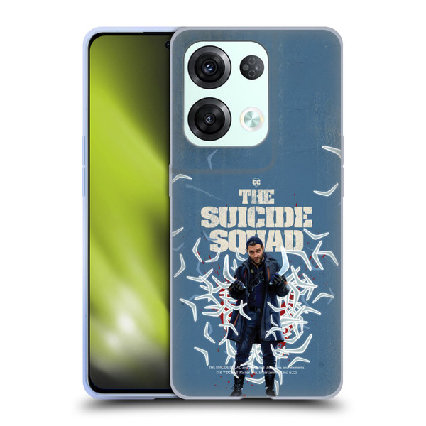 The Suicide Squad 2021 Character Poster Captain Boomerang Soft Gel Case for OPPO Reno8 Pro