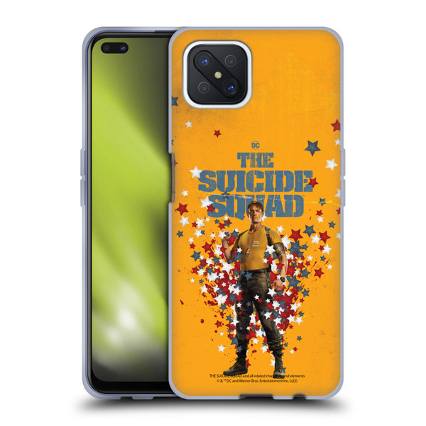 The Suicide Squad 2021 Character Poster Rick Flag Soft Gel Case for OPPO Reno4 Z 5G
