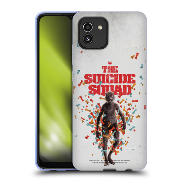 The Suicide Squad 2021 Character Poster Weasel Soft Gel Case for Samsung Galaxy A03 (2021)