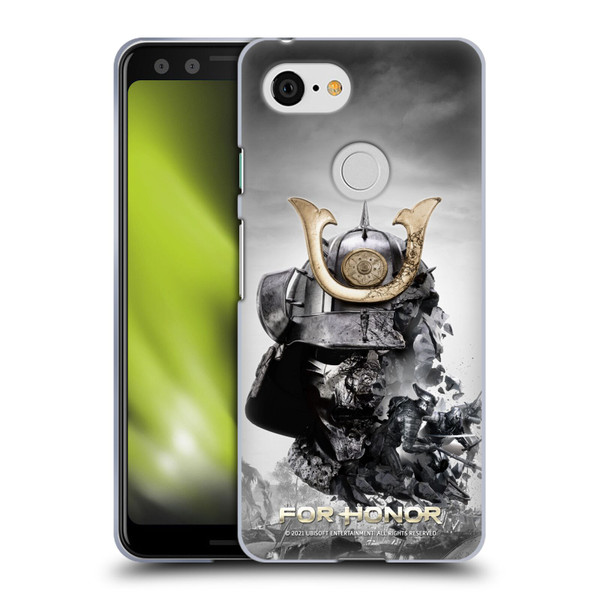 For Honor Key Art Samurai Soft Gel Case for Google Pixel 3