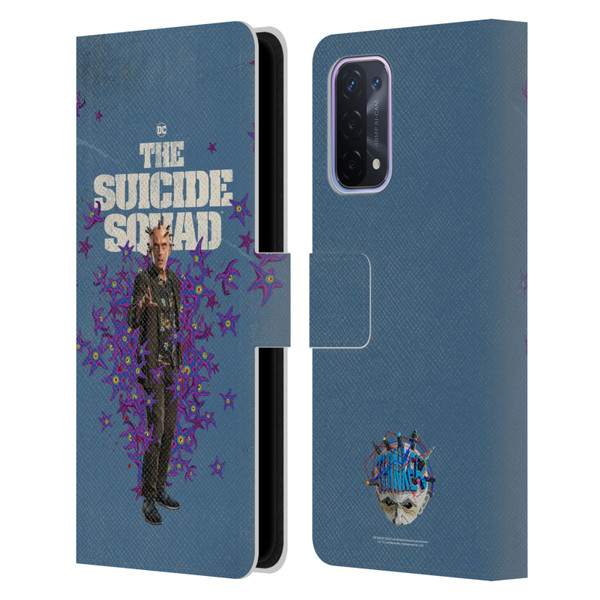 The Suicide Squad 2021 Character Poster Thinker Leather Book Wallet Case Cover For OPPO A54 5G