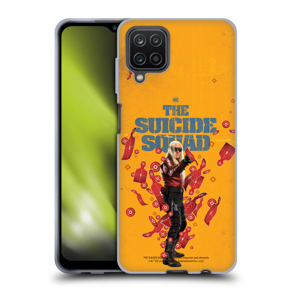 The Suicide Squad 2021 Character Poster Savant Soft Gel Case for Samsung Galaxy A12 (2020)