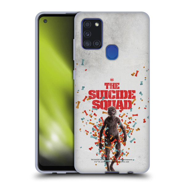 The Suicide Squad 2021 Character Poster Weasel Soft Gel Case for Samsung Galaxy A21s (2020)