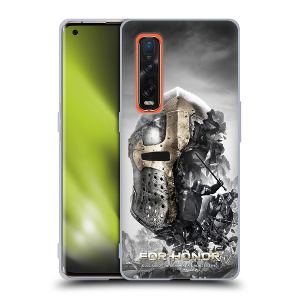For Honor Key Art Knight Soft Gel Case for OPPO Find X2 Pro 5G