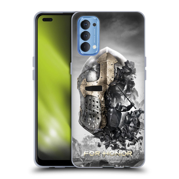 For Honor Key Art Knight Soft Gel Case for OPPO Reno 4 5G
