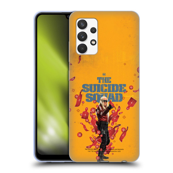 The Suicide Squad 2021 Character Poster Savant Soft Gel Case for Samsung Galaxy A32 (2021)