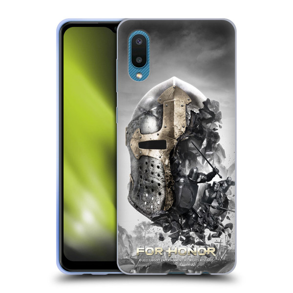 For Honor Key Art Knight Soft Gel Case for Samsung Galaxy A02/M02 (2021)