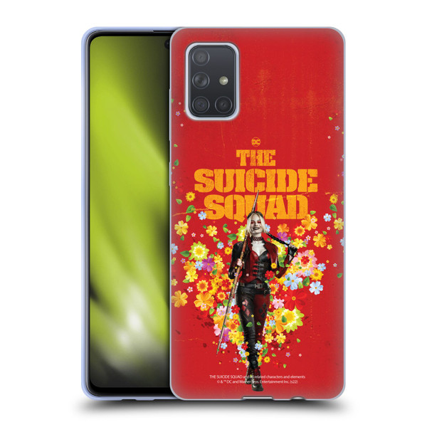 The Suicide Squad 2021 Character Poster Harley Quinn Soft Gel Case for Samsung Galaxy A71 (2019)