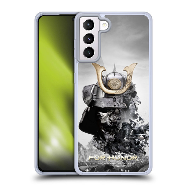 For Honor Key Art Samurai Soft Gel Case for Samsung Galaxy S21+ 5G
