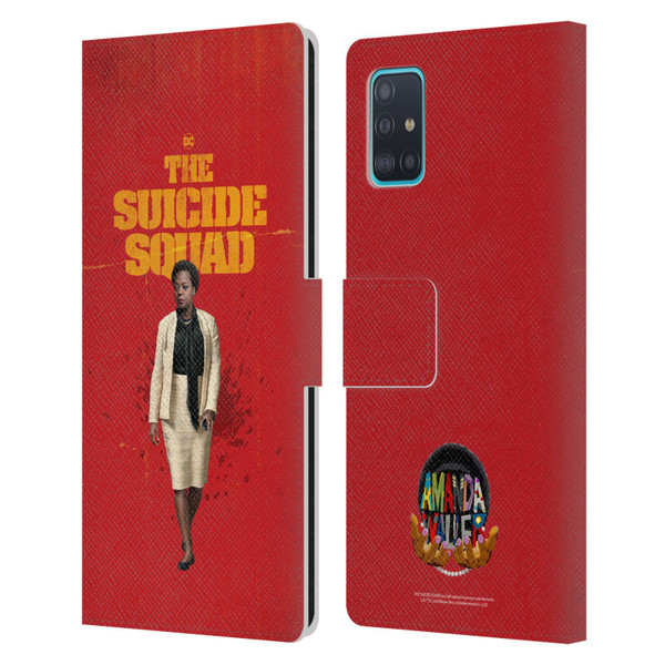 The Suicide Squad 2021 Character Poster Amanda Waller Leather Book Wallet Case Cover For Samsung Galaxy A51 (2019)