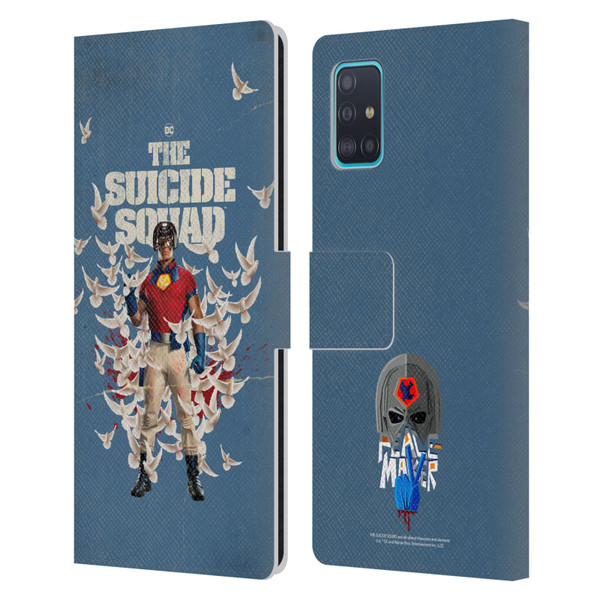 The Suicide Squad 2021 Character Poster Peacemaker Leather Book Wallet Case Cover For Samsung Galaxy A51 (2019)