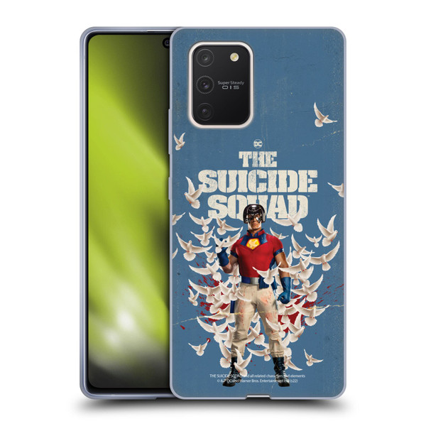The Suicide Squad 2021 Character Poster Peacemaker Soft Gel Case for Samsung Galaxy S10 Lite