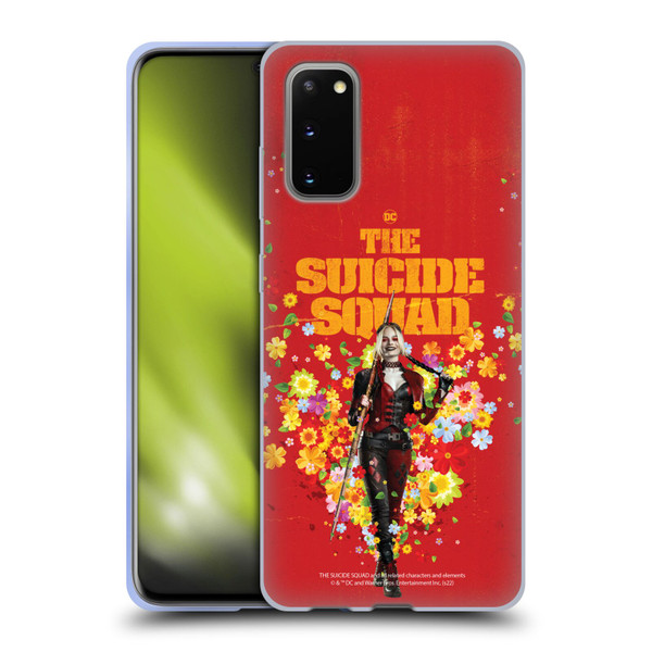 The Suicide Squad 2021 Character Poster Harley Quinn Soft Gel Case for Samsung Galaxy S20 / S20 5G