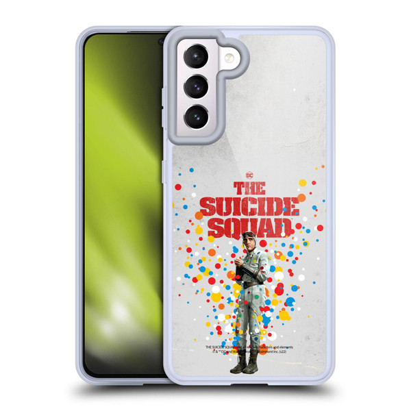 The Suicide Squad 2021 Character Poster Polkadot Man Soft Gel Case for Samsung Galaxy S21 5G