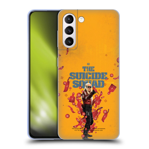 The Suicide Squad 2021 Character Poster Savant Soft Gel Case for Samsung Galaxy S21+ 5G