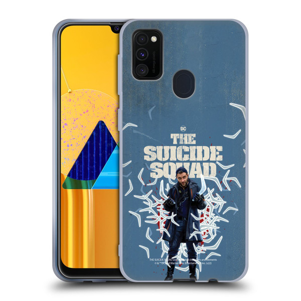 The Suicide Squad 2021 Character Poster Captain Boomerang Soft Gel Case for Samsung Galaxy M30s (2019)/M21 (2020)