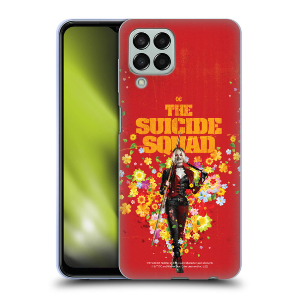 The Suicide Squad 2021 Character Poster Harley Quinn Soft Gel Case for Samsung Galaxy M33 (2022)