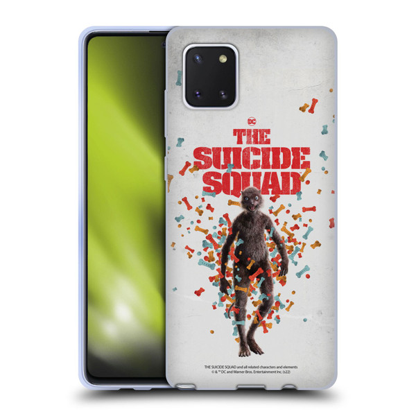 The Suicide Squad 2021 Character Poster Weasel Soft Gel Case for Samsung Galaxy Note10 Lite