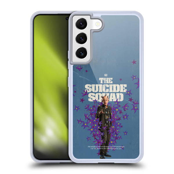 The Suicide Squad 2021 Character Poster Thinker Soft Gel Case for Samsung Galaxy S22 5G