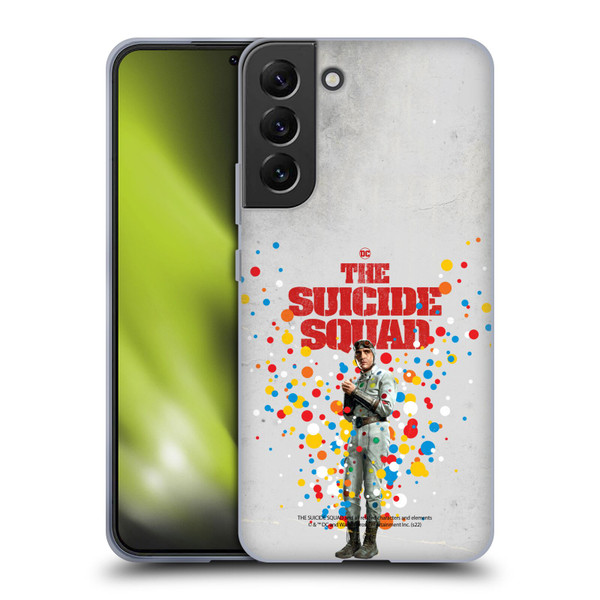 The Suicide Squad 2021 Character Poster Polkadot Man Soft Gel Case for Samsung Galaxy S22+ 5G