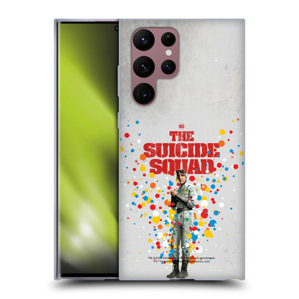 The Suicide Squad 2021 Character Poster Polkadot Man Soft Gel Case for Samsung Galaxy S22 Ultra 5G