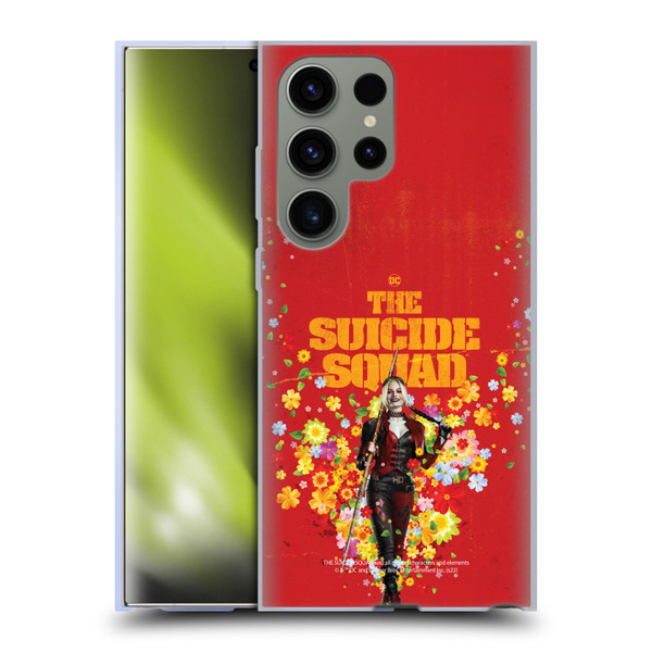 The Suicide Squad 2021 Character Poster Harley Quinn Soft Gel Case for Samsung Galaxy S23 Ultra 5G