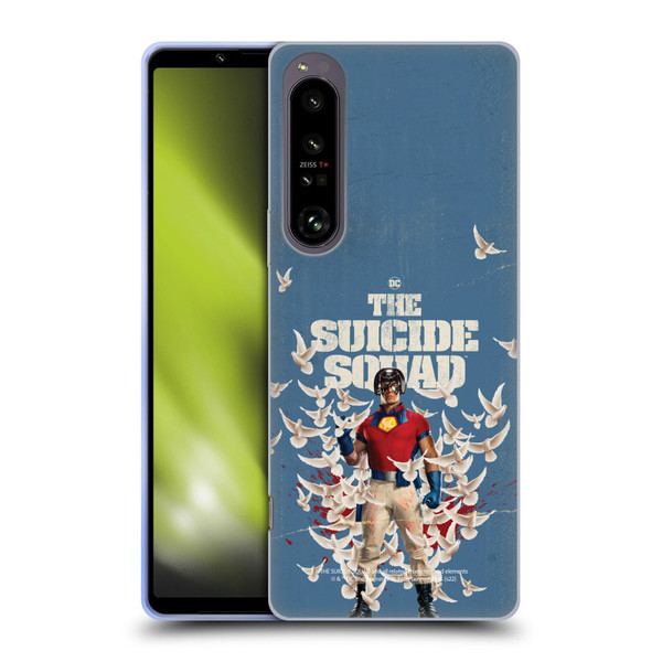 The Suicide Squad 2021 Character Poster Peacemaker Soft Gel Case for Sony Xperia 1 IV