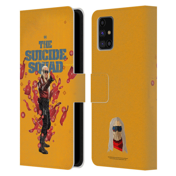 The Suicide Squad 2021 Character Poster Savant Leather Book Wallet Case Cover For Samsung Galaxy M31s (2020)