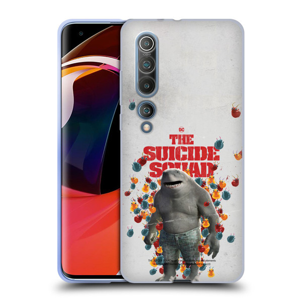 The Suicide Squad 2021 Character Poster King Shark Soft Gel Case for Xiaomi Mi 10 5G / Mi 10 Pro 5G