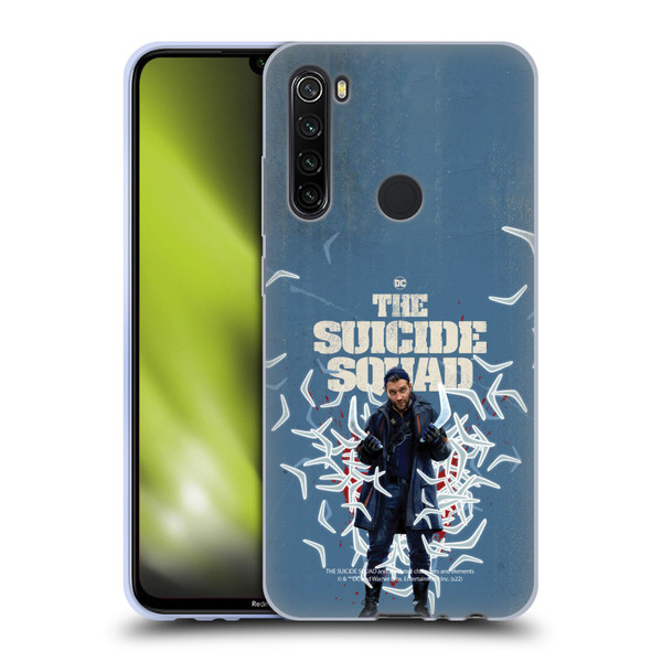 The Suicide Squad 2021 Character Poster Captain Boomerang Soft Gel Case for Xiaomi Redmi Note 8T