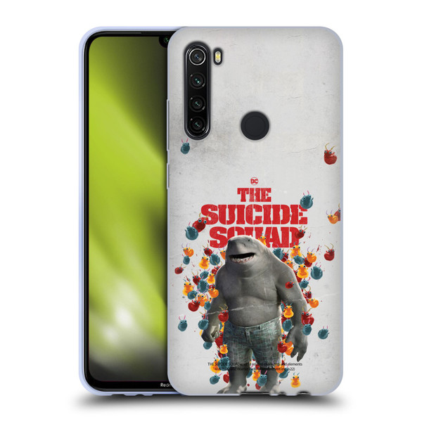 The Suicide Squad 2021 Character Poster King Shark Soft Gel Case for Xiaomi Redmi Note 8T