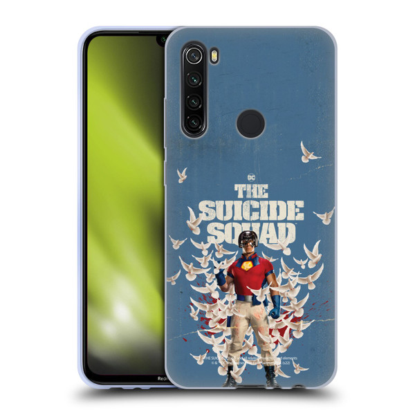 The Suicide Squad 2021 Character Poster Peacemaker Soft Gel Case for Xiaomi Redmi Note 8T