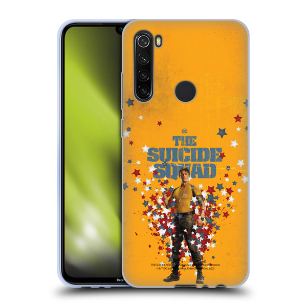 The Suicide Squad 2021 Character Poster Rick Flag Soft Gel Case for Xiaomi Redmi Note 8T