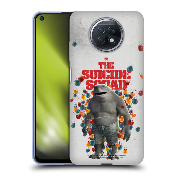 The Suicide Squad 2021 Character Poster King Shark Soft Gel Case for Xiaomi Redmi Note 9T 5G
