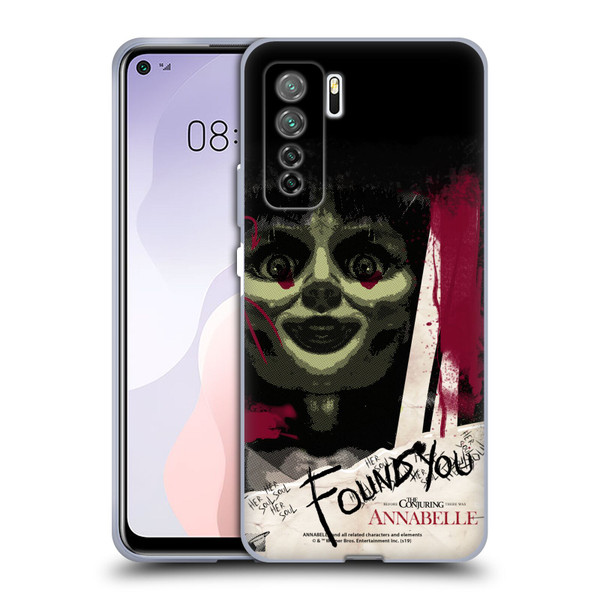 Annabelle Graphics Found You Soft Gel Case for Huawei Nova 7 SE/P40 Lite 5G
