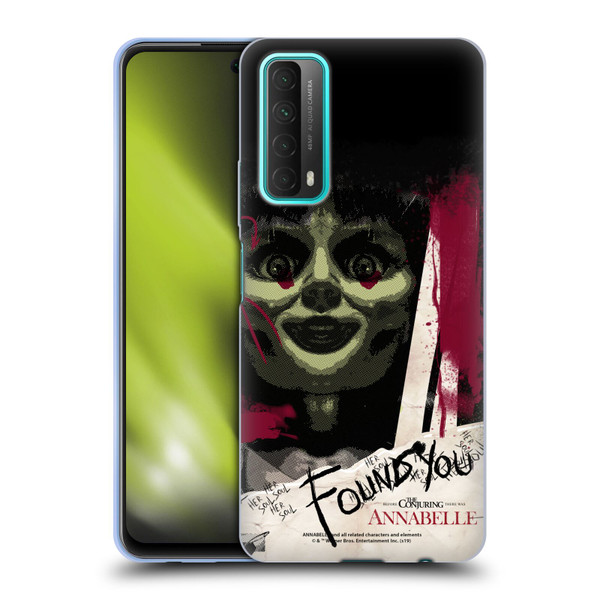 Annabelle Graphics Found You Soft Gel Case for Huawei P Smart (2021)