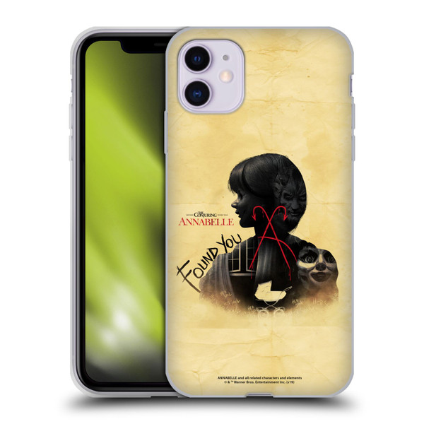 Annabelle Graphics Double Exposure Soft Gel Case for Apple iPhone 11