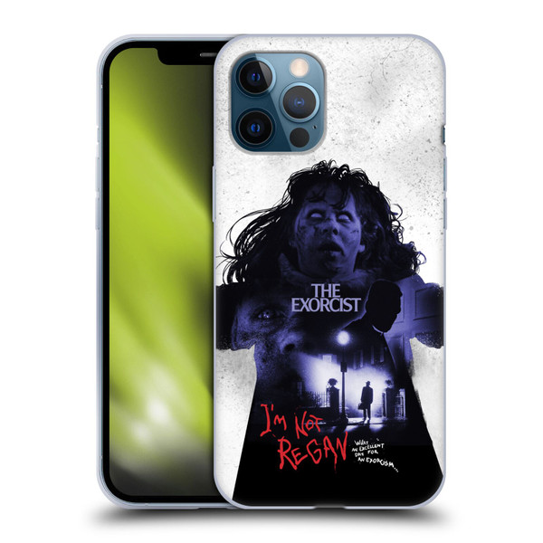 The Exorcist Graphics Poster 2 Soft Gel Case for Apple iPhone 12 Pro Max