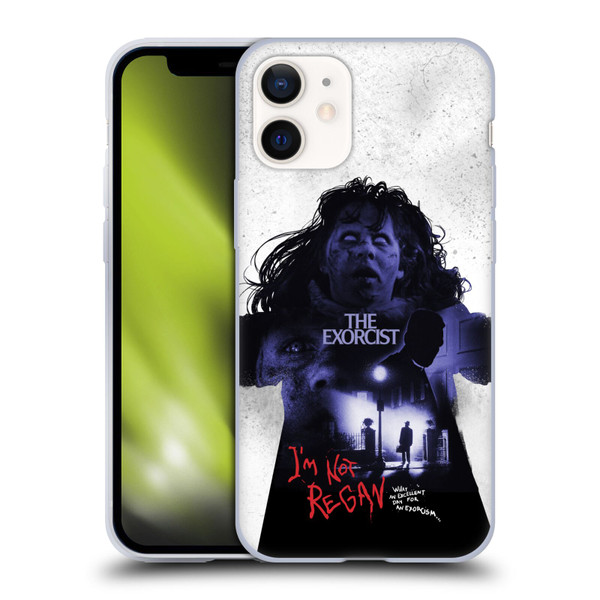 The Exorcist Graphics Poster 2 Soft Gel Case for Apple iPhone 12 Mini
