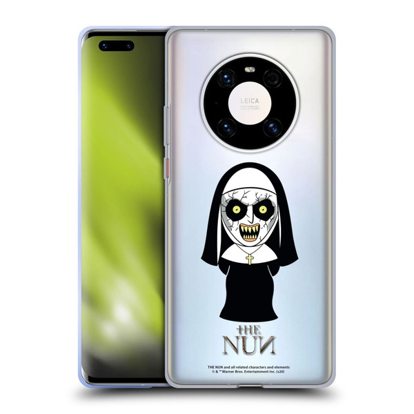 The Nun Valak Graphics Character Soft Gel Case for Huawei Mate 40 Pro 5G