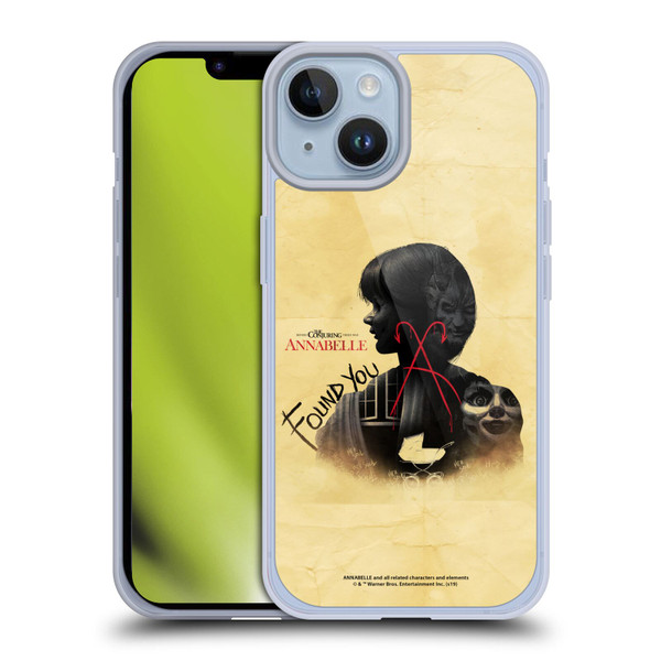 Annabelle Graphics Double Exposure Soft Gel Case for Apple iPhone 14