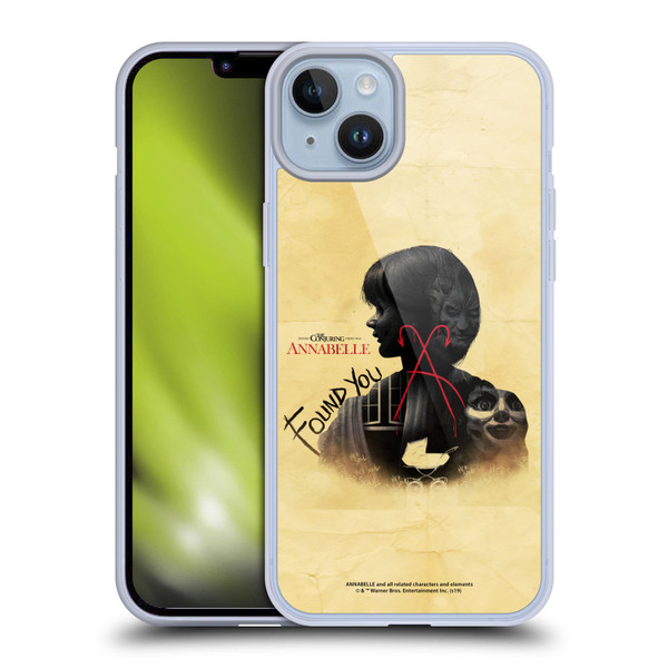 Annabelle Graphics Double Exposure Soft Gel Case for Apple iPhone 14 Plus
