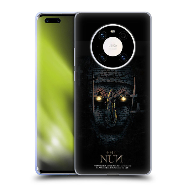 The Nun Valak Graphics Double Exposure Soft Gel Case for Huawei Mate 40 Pro 5G