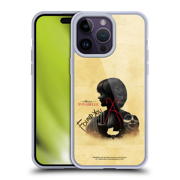 Annabelle Graphics Double Exposure Soft Gel Case for Apple iPhone 14 Pro Max