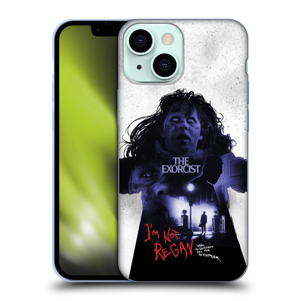 The Exorcist Graphics Poster 2 Soft Gel Case for Apple iPhone 13 Mini
