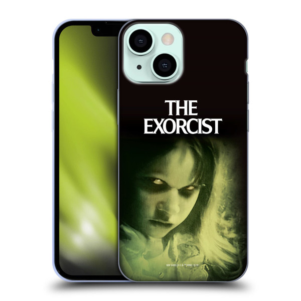The Exorcist Graphics Poster Soft Gel Case for Apple iPhone 13 Mini