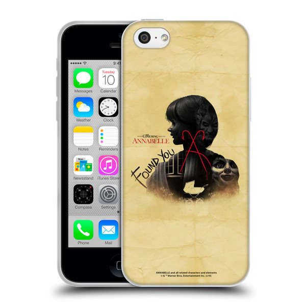 Annabelle Graphics Double Exposure Soft Gel Case for Apple iPhone 5c